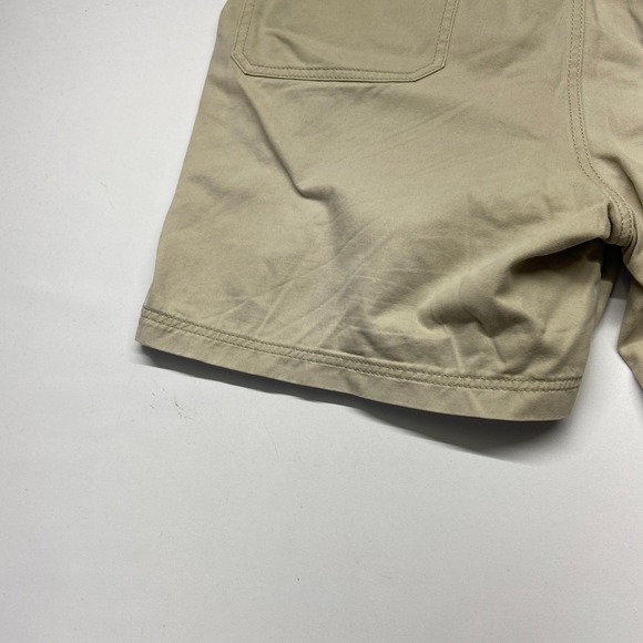 Croft & Barrow Cargo Shorts Men's 40 Beige Cotton Zipper Fly Pockets Flat Front - Picture 9 of 12